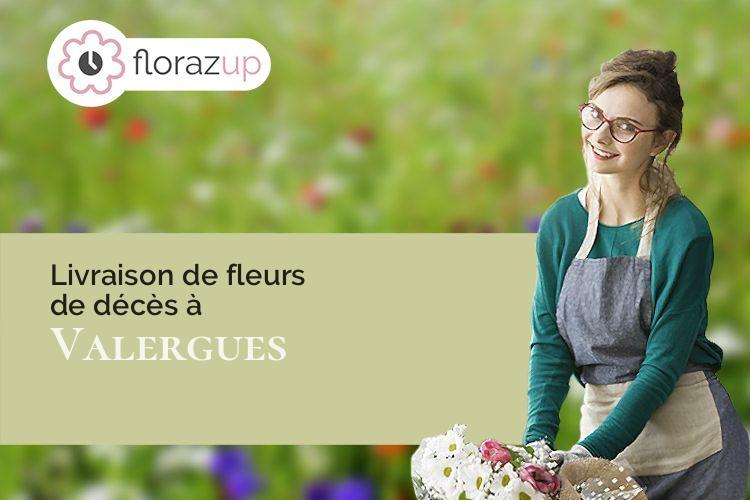 compositions florales pour une crémation à Valergues (Hérault/34130)
