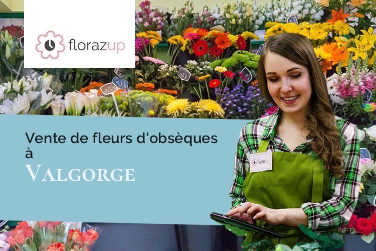 compositions de fleurs pour des obsèques à Valgorge (Ardèche/07110)