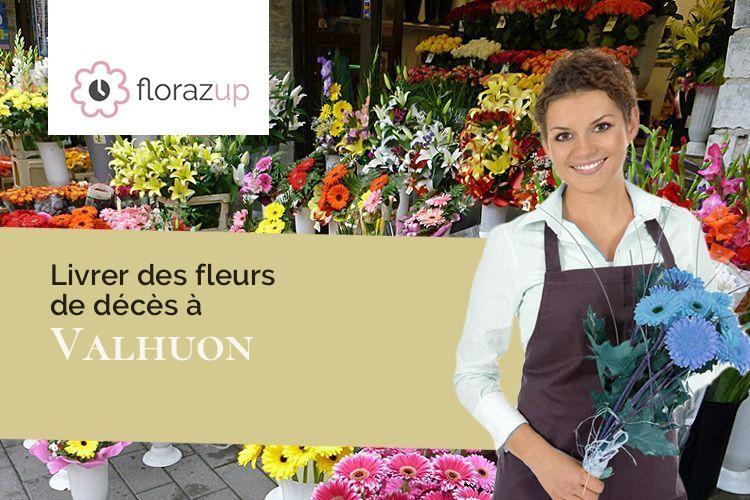 compositions florales pour une crémation à Valhuon (Pas-de-Calais/62550)
