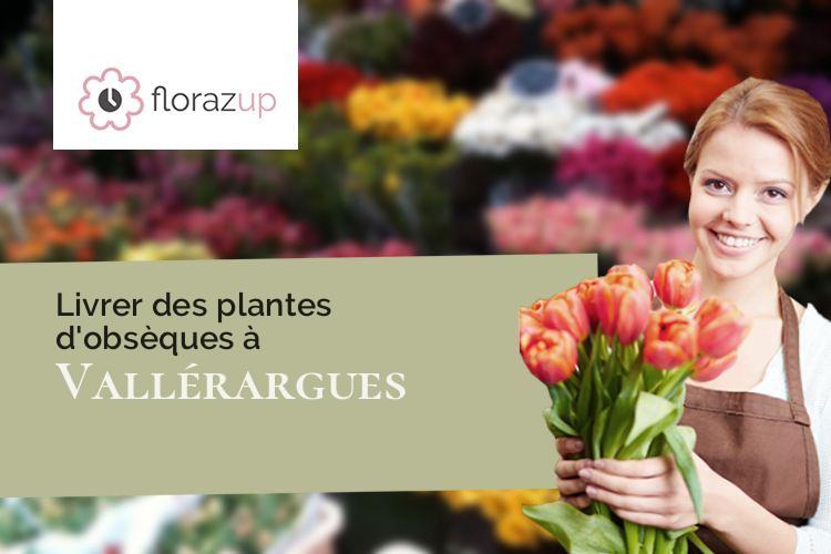 couronnes florales pour des obsèques à Vallérargues (Gard/30580)