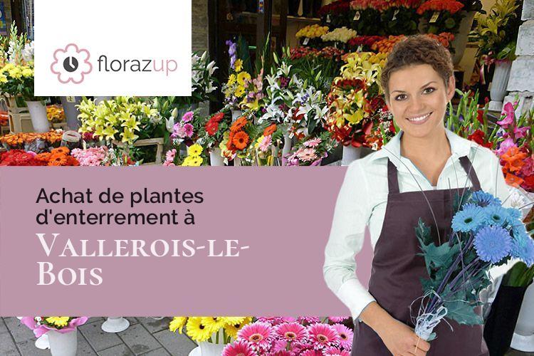 créations de fleurs pour des obsèques à Vallerois-le-Bois (Haute-Saône/70000)