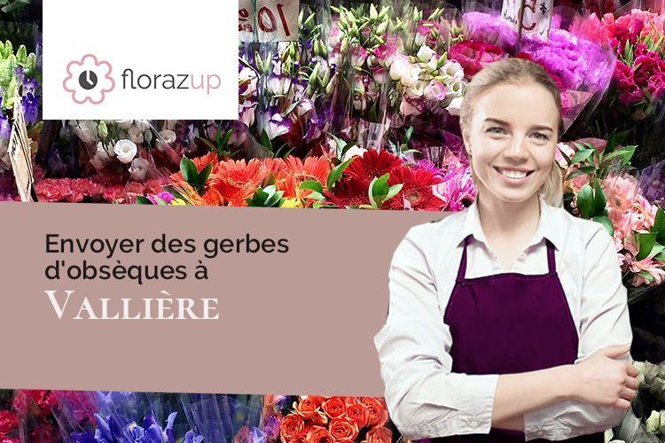 bouquets de fleurs pour des obsèques à Vallière (Creuse/23120)