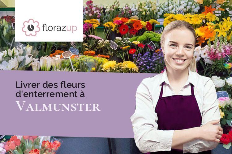 coupes de fleurs pour des funérailles à Valmunster (Moselle/57220)