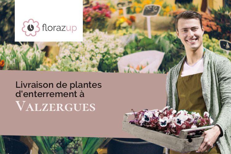 couronnes florales pour une crémation à Valzergues (Aveyron/12220)
