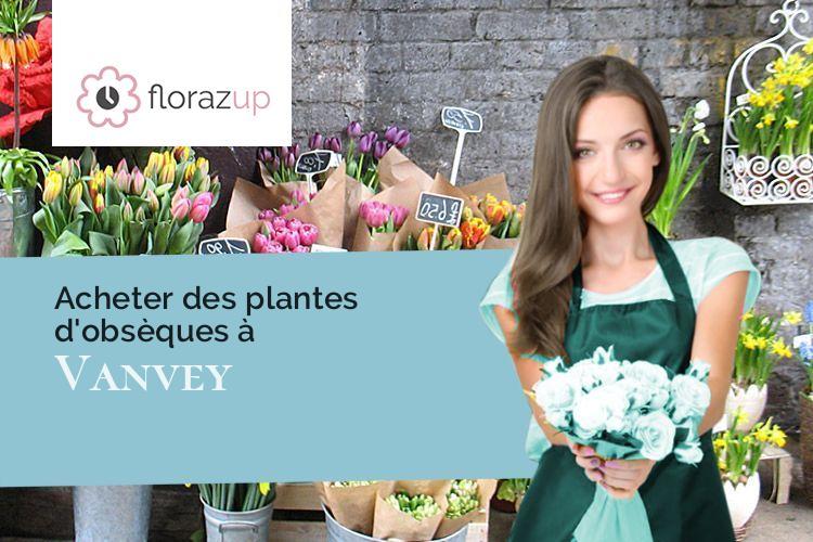 compositions florales pour un enterrement à Vanvey (Côte-d'Or/21400)