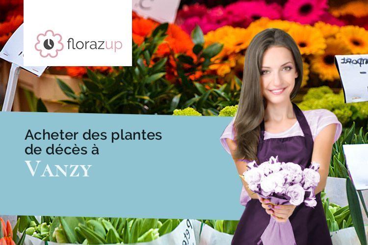 gerbes de fleurs pour un décès à Vanzy (Haute-Savoie/74270)