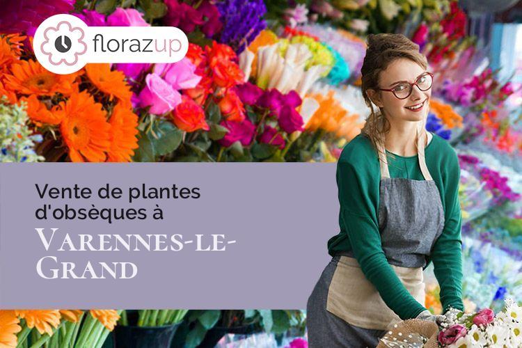 bouquets de fleurs pour un deuil à Varennes-le-Grand (Saône-et-Loire/71240)