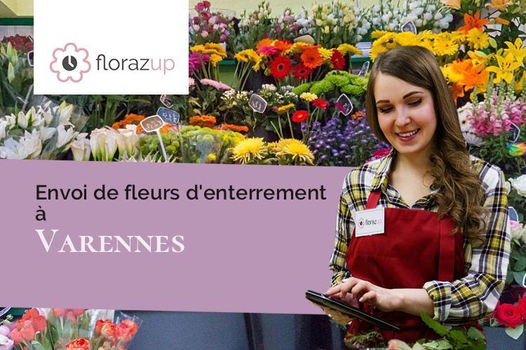 bouquets de fleurs pour un deuil à Varennes (Tarn-et-Garonne/82370)