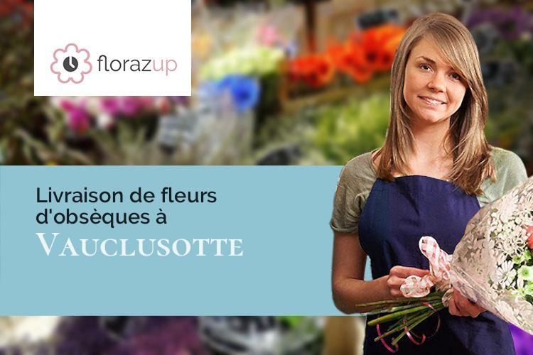 gerbes de fleurs pour un décès à Vauclusotte (Doubs/25380)