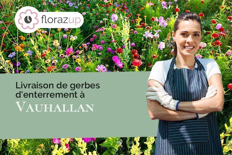 compositions florales pour un deuil à Vauhallan (Essonne/91430)