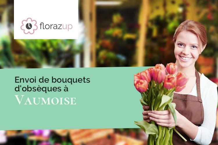 créations florales pour un enterrement à Vaumoise (Oise/60117)