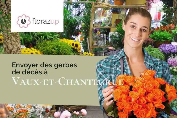 bouquets de fleurs pour des obsèques à Vaux-et-Chantegrue (Doubs/25160)