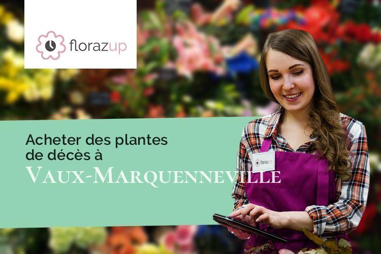 couronnes florales pour une crémation à Vaux-Marquenneville (Somme/80140)