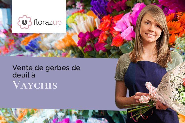 gerbes de fleurs pour un décès à Vaychis (Ariège/09110)