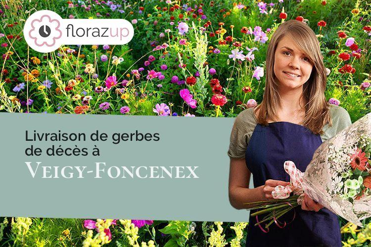 créations de fleurs pour un deuil à Veigy-Foncenex (Haute-Savoie/74140)