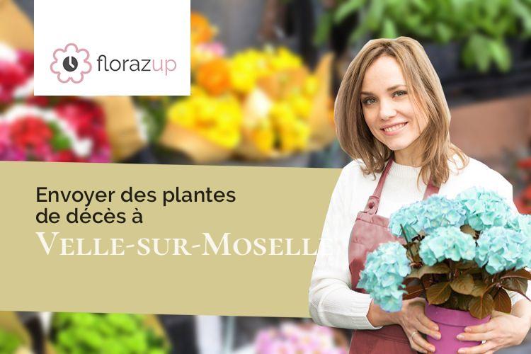 compositions florales pour des obsèques à Velle-sur-Moselle (Meurthe-et-Moselle/54290)