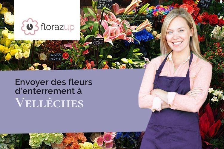 coupes de fleurs pour un deuil à Vellèches (Vienne/86230)