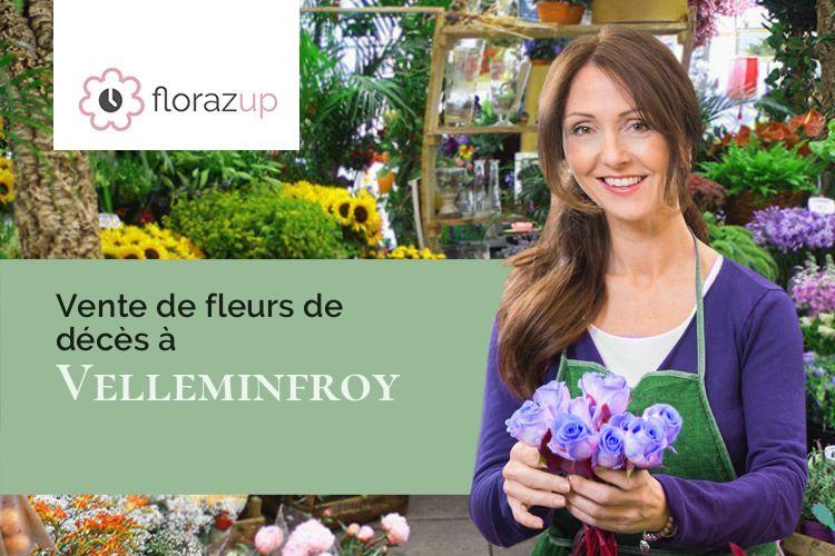 bouquets de fleurs pour une crémation à Velleminfroy (Haute-Saône/70240)