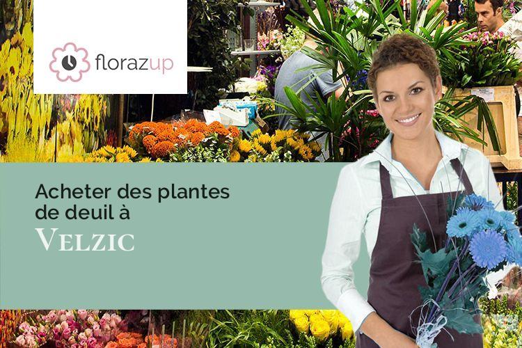 créations de fleurs pour des obsèques à Velzic (Cantal/15590)