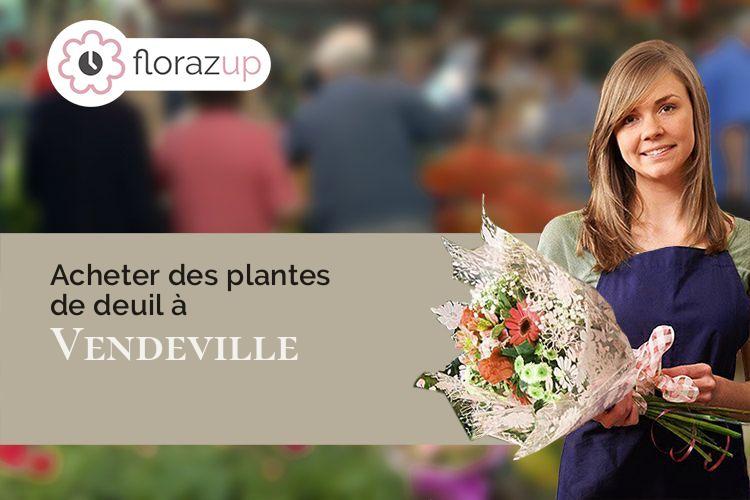 créations de fleurs pour des funérailles à Vendeville (Nord/59175)