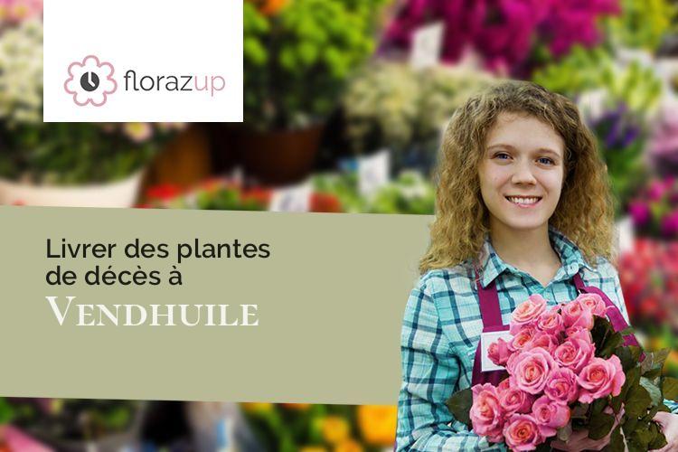 plantes pour un enterrement à Vendhuile (Aisne/02420)