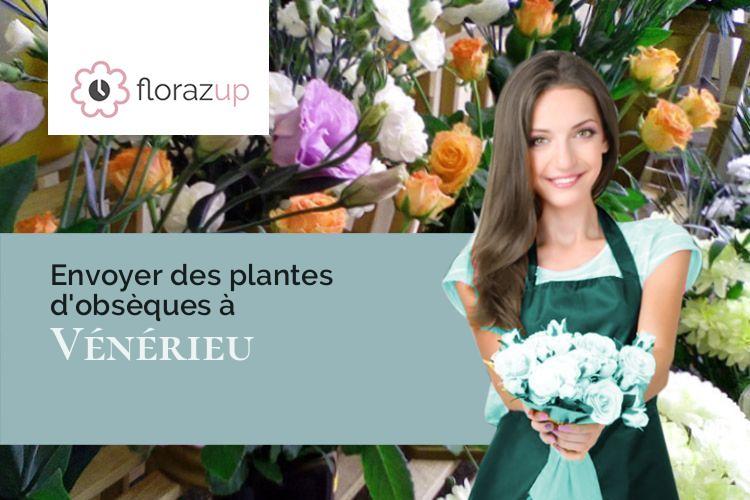 plantes pour des obsèques à Vénérieu (Isère/38460)