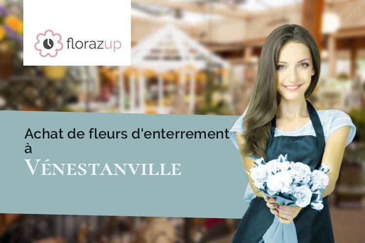 coupes de fleurs pour un deuil à Vénestanville (Seine-Maritime/76730)