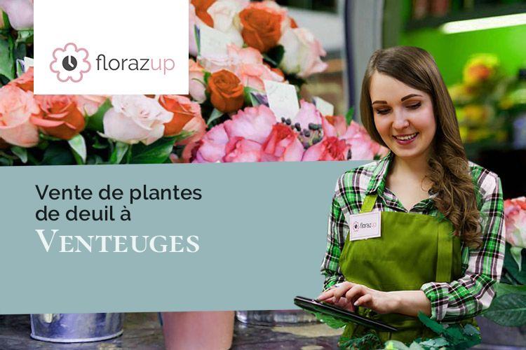 compositions florales pour des funérailles à Venteuges (Haute-Loire/43170)