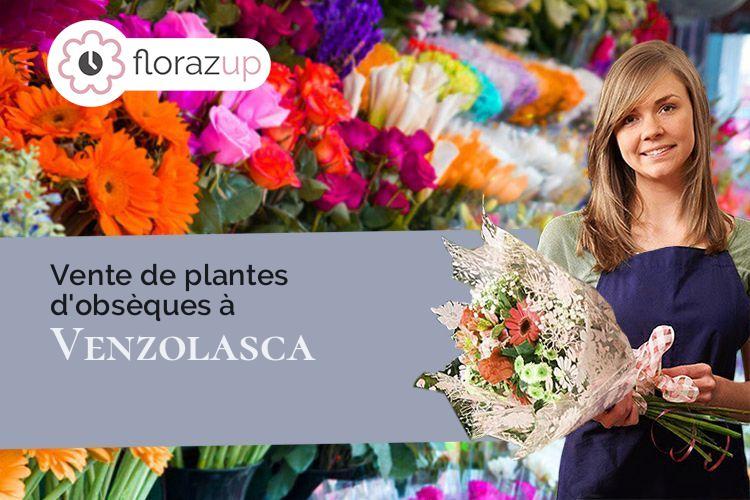 créations de fleurs pour des obsèques à Venzolasca (Corse/20215)