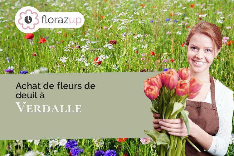 couronnes florales pour un décès à Verdalle (Tarn/81110)