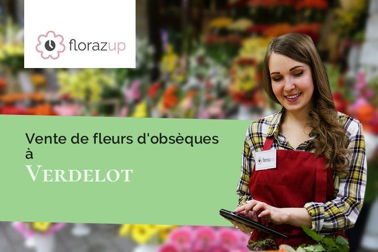 coeurs de fleurs pour des obsèques à Verdelot (Seine-et-Marne/77510)