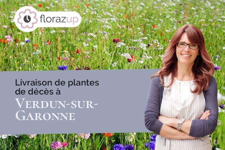 gerbes de fleurs pour une crémation à Verdun-sur-Garonne (Tarn-et-Garonne/82600)