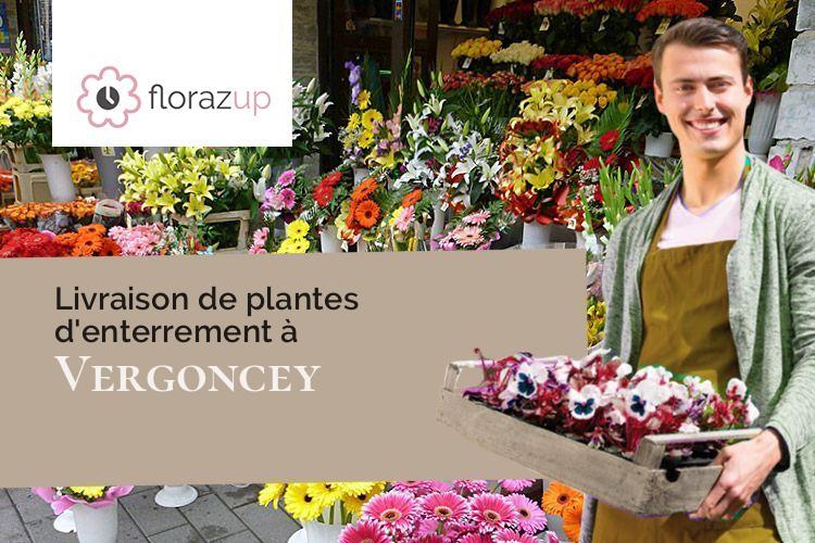 compositions florales pour une crémation à Vergoncey (Manche/50240)