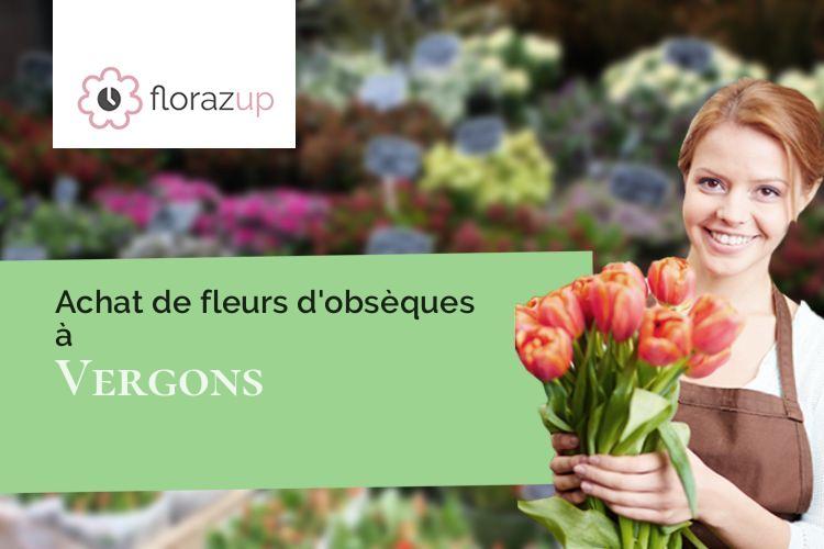 créations de fleurs pour une crémation à Vergons (Alpes-de-Haute-Provence/04170)