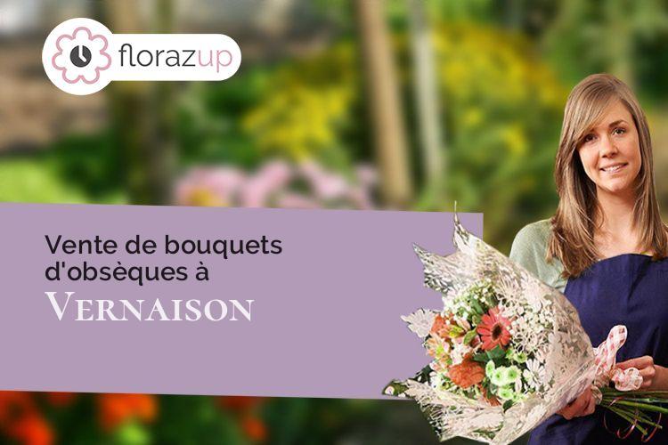 bouquets de fleurs pour un décès à Vernaison (Rhône/69390)