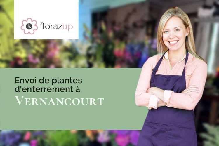 plantes pour un décès à Vernancourt (Marne/51330)