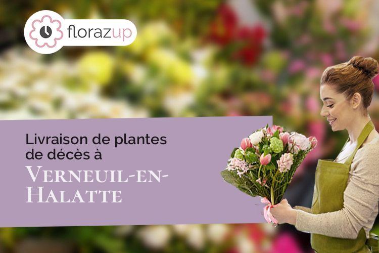 coupes de fleurs pour un décès à Verneuil-en-Halatte (Oise/60550)