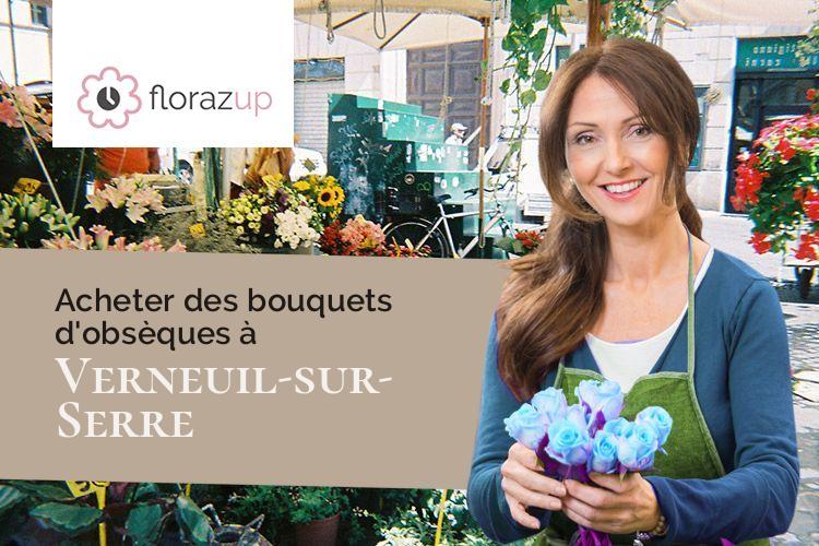 coupes de fleurs pour des obsèques à Verneuil-sur-Serre (Aisne/02000)