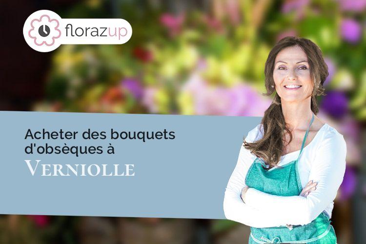 coeur de fleurs pour une crémation à Verniolle (Ariège/09340)