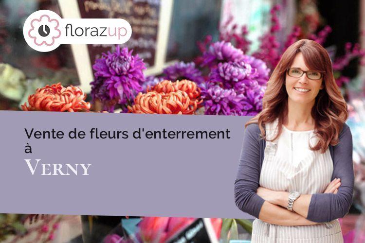 couronnes de fleurs pour une crémation à Verny (Moselle/57420)