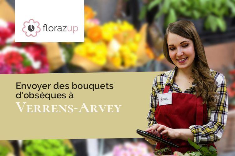 compositions florales pour un décès à Verrens-Arvey (Savoie/73460)