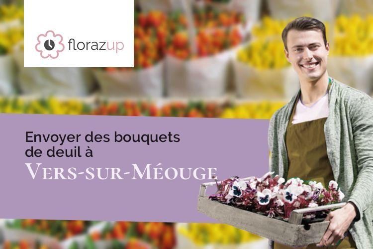 coeurs de fleurs pour un décès à Vers-sur-Méouge (Drôme/26560)