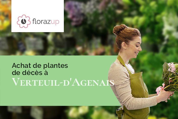 couronnes florales pour un deuil à Verteuil-d'Agenais (Lot-et-Garonne/47260)