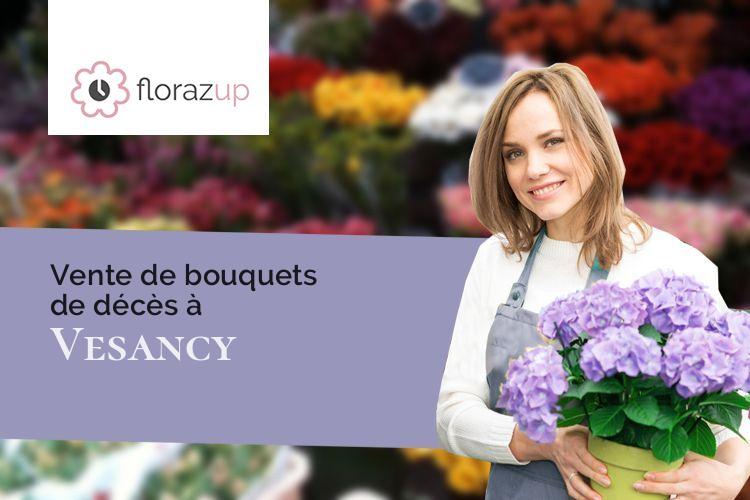 créations florales pour une crémation à Vesancy (Ain/01170)