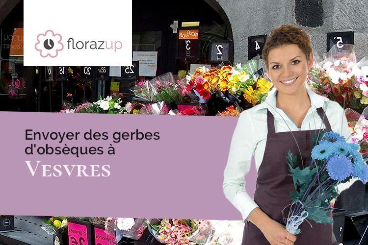 créations de fleurs pour des obsèques à Vesvres (Côte-d'Or/21350)