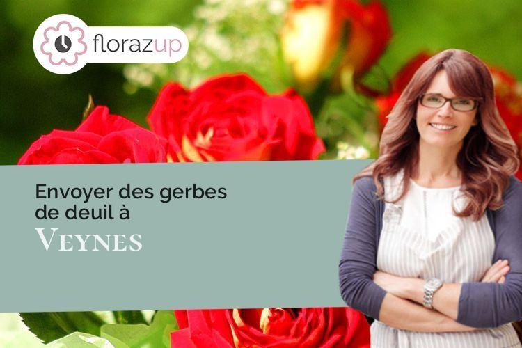 gerbes de fleurs pour un enterrement à Veynes (Hautes-Alpes/05400)