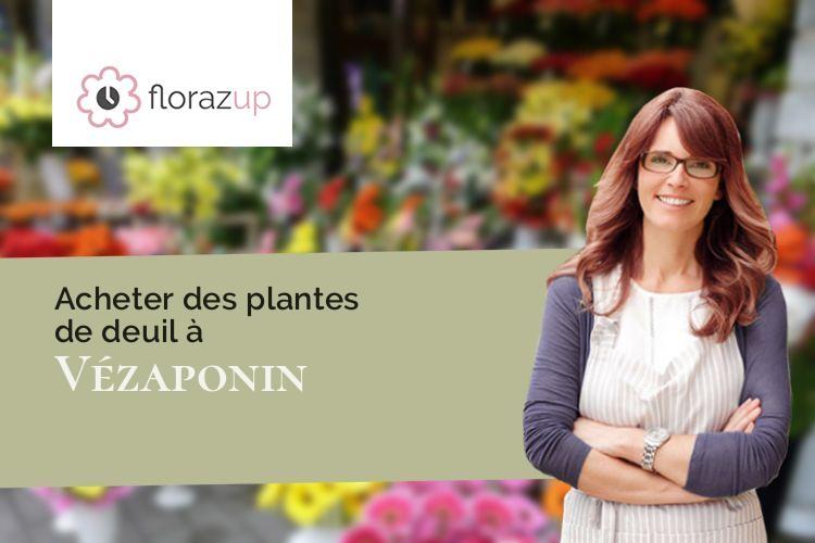 compositions de fleurs pour des funérailles à Vézaponin (Aisne/02290)