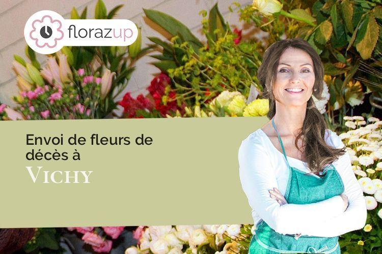 bouquets de fleurs pour une crémation à Vichy (Allier/03200)