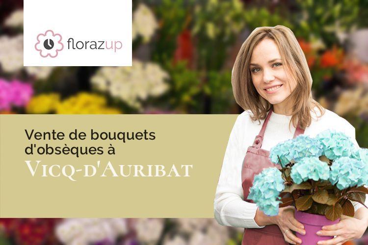 bouquets de fleurs pour une crémation à Vicq-d'Auribat (Landes/40380)