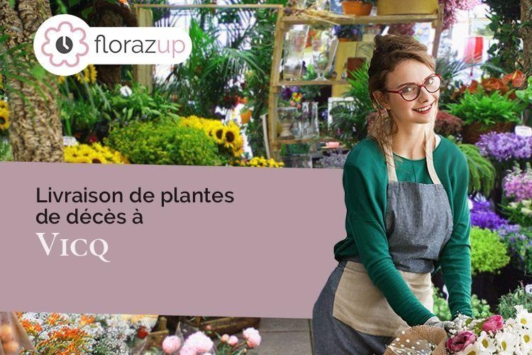 coupes de fleurs pour une crémation à Vicq (Nord/59970)